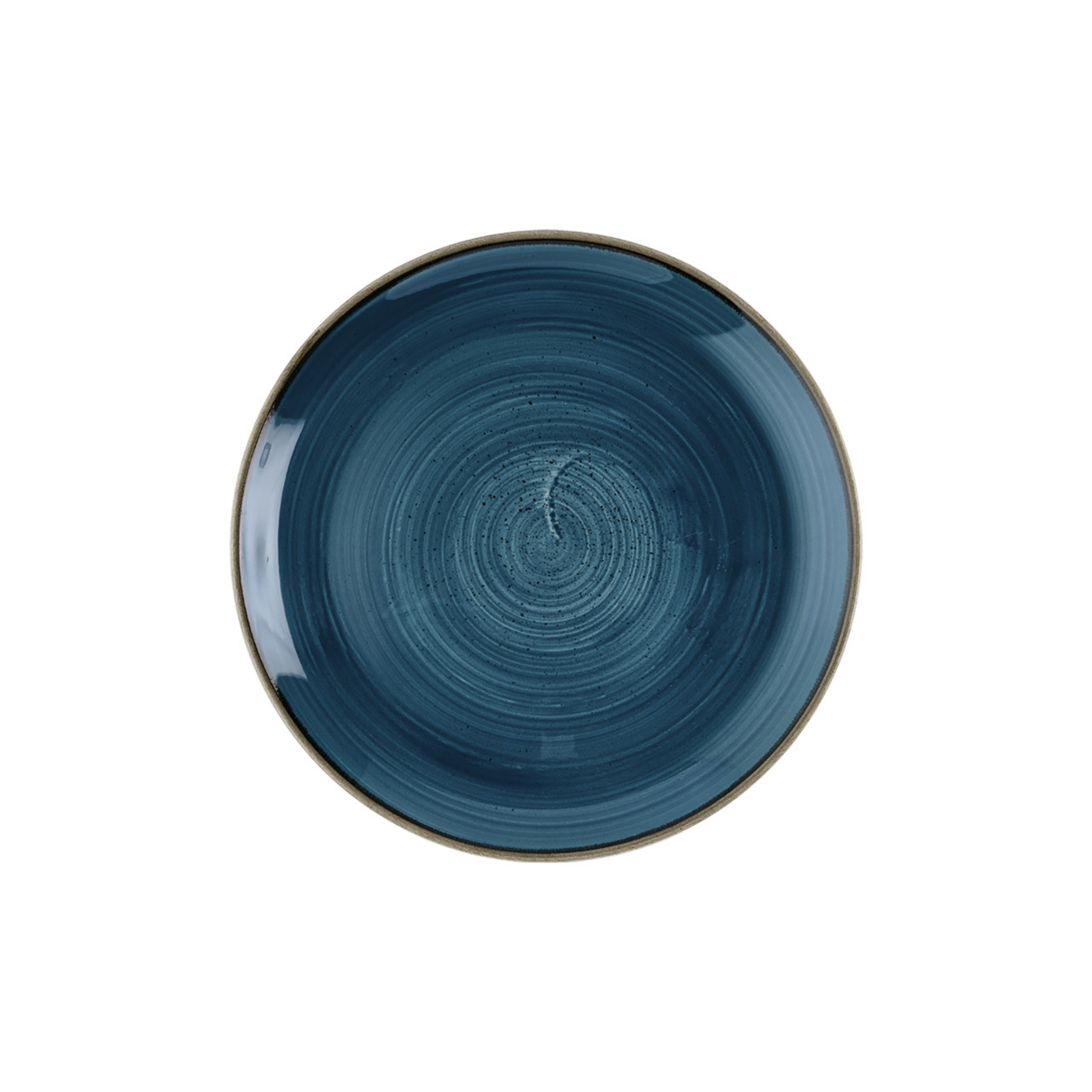 Stonecast, Coupteller flach ø 217 mm Java Blue